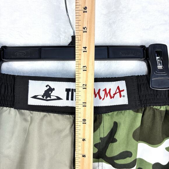 Title MMA Combat Shorts Mens 2XL 36 Camo Jiu Jitsu Boxing Gym Joe Rogan UFC - Picture 7 of 10